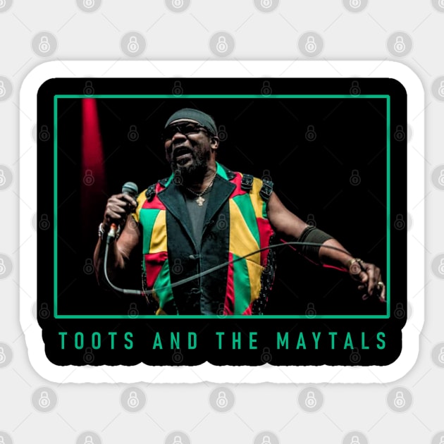 TOOTS AND THE MAYTALS Sticker by rahobisona